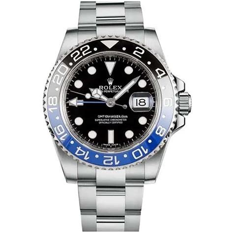 rolex batman bezel|gmt master 2 black bezel.